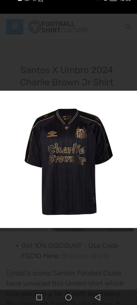 Camisa - Santos 2024 - S a XXL