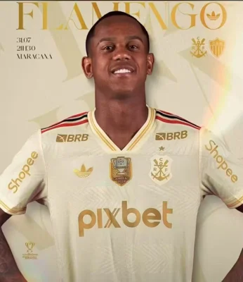 Camisa terceira - Flamengo - S a 4XL