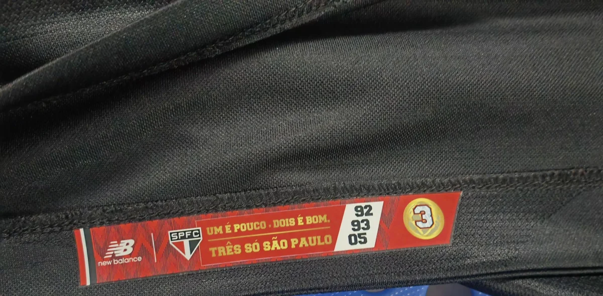 Camisa terceira - São Paulo - S a 4XL