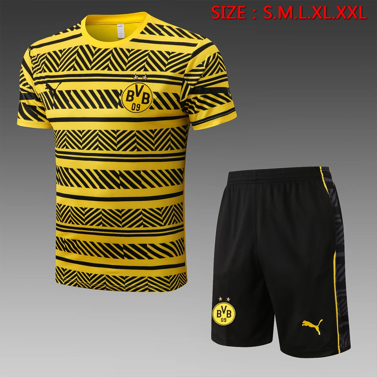 Camisa conjunto - Borussia Dortmund (manga curta)