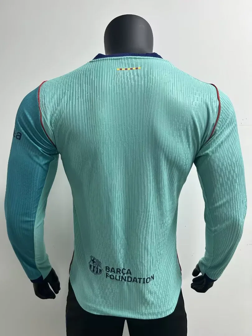 Camisa reserva - Barcelona 2026/27 (manga longa) - versão jogador