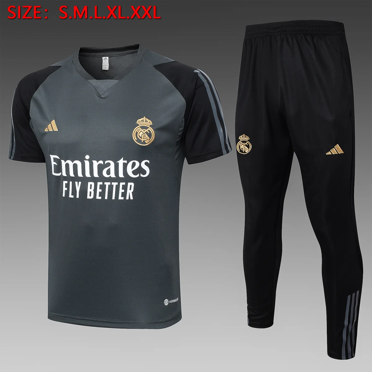 Camisa conjunto - Real Madrid (manga curta)