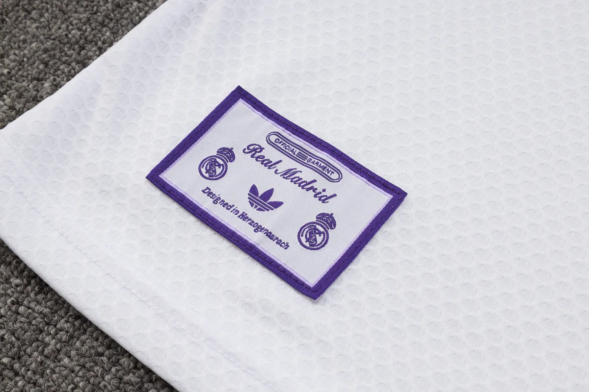 Camisa - Real Madrid (manga curta, retrô)