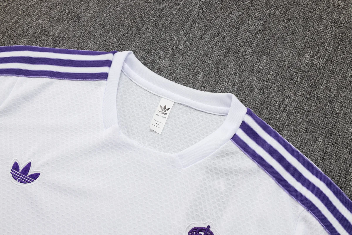 Camisa - Real Madrid (manga curta, retrô)
