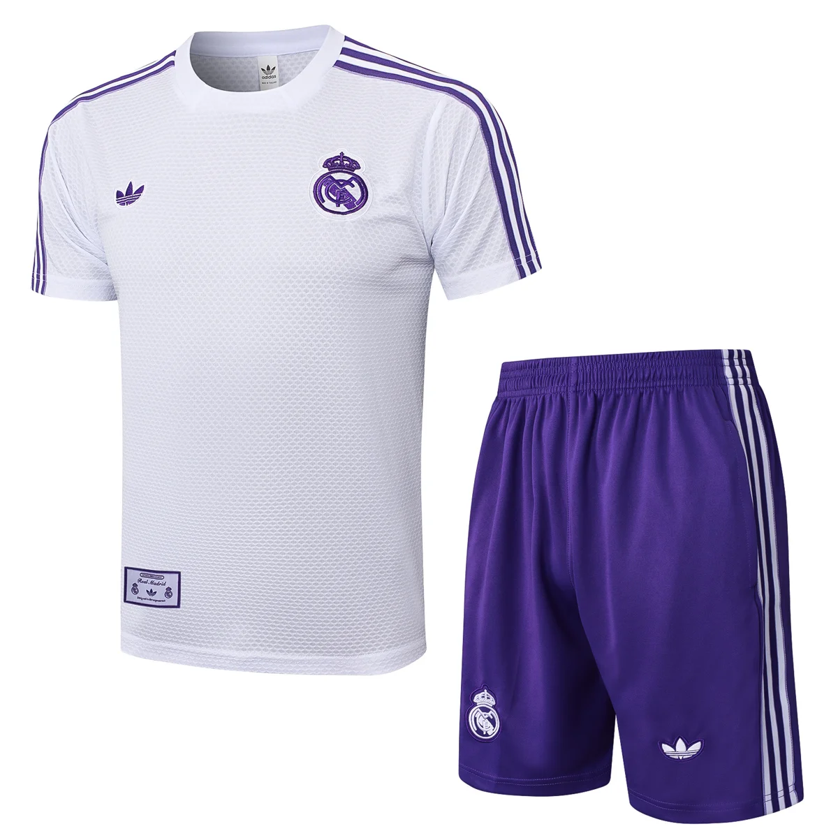 Camisa - Real Madrid (manga curta, retrô)