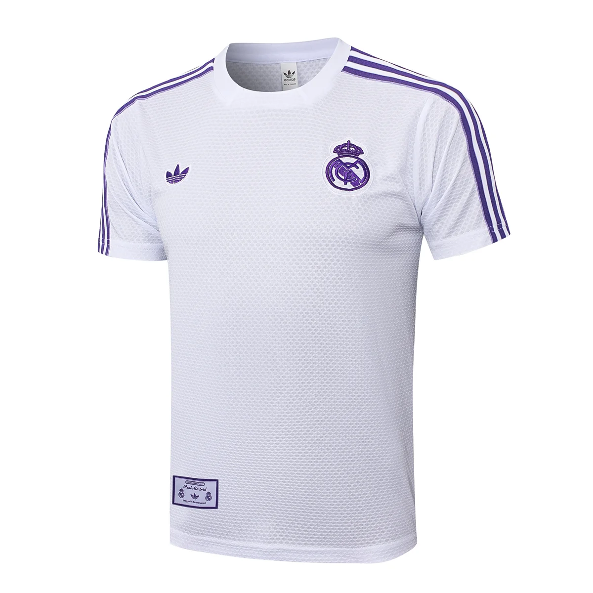 Camisa - Real Madrid (manga curta, retrô)
