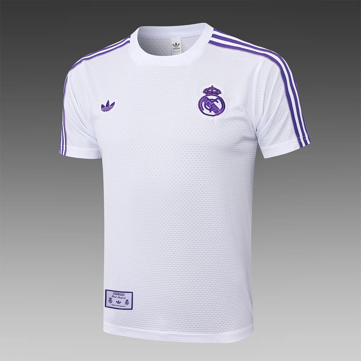 Camisa - Real Madrid (manga curta, retrô)