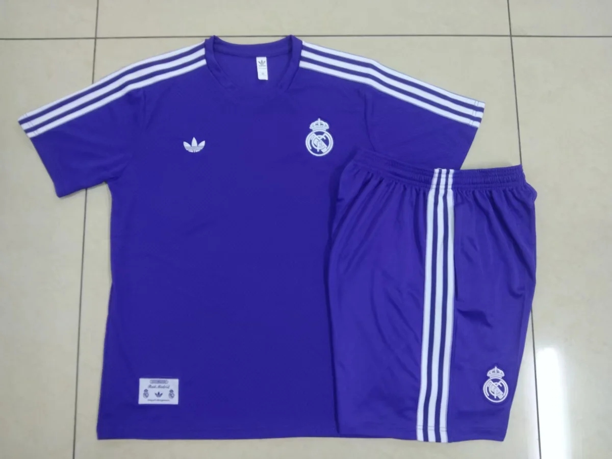 Camisa - Real Madrid (manga curta, retrô)