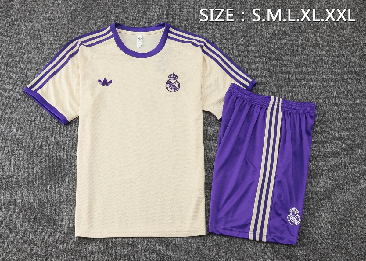 Camisa - Real Madrid (manga curta, retrô)