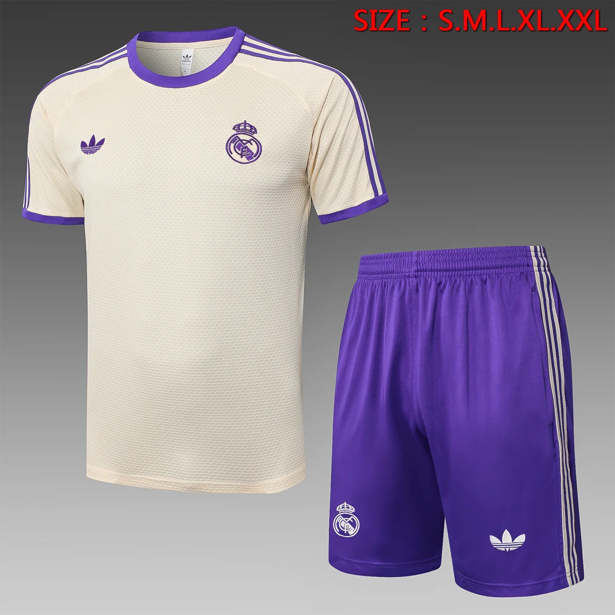 Camisa - Real Madrid (manga curta, retrô)