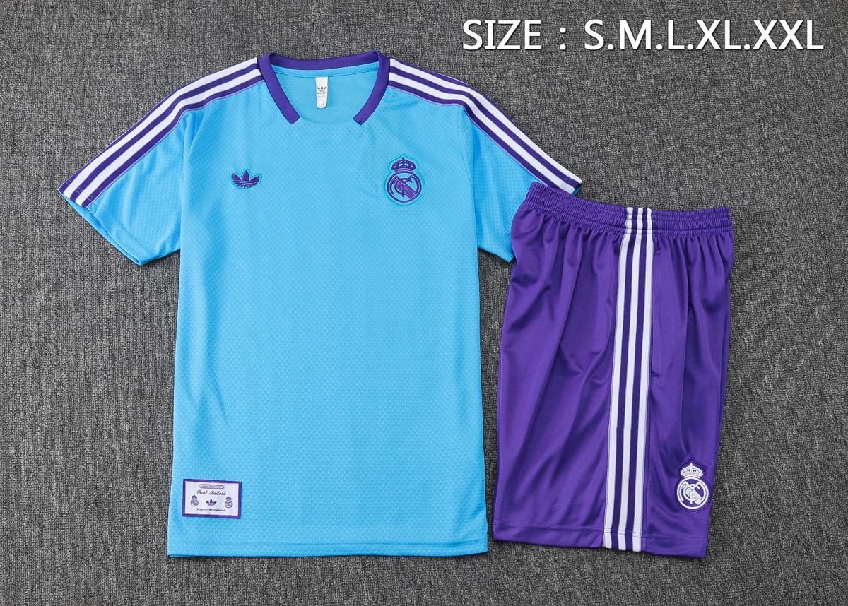 Camisa - Real Madrid (manga curta, retrô)