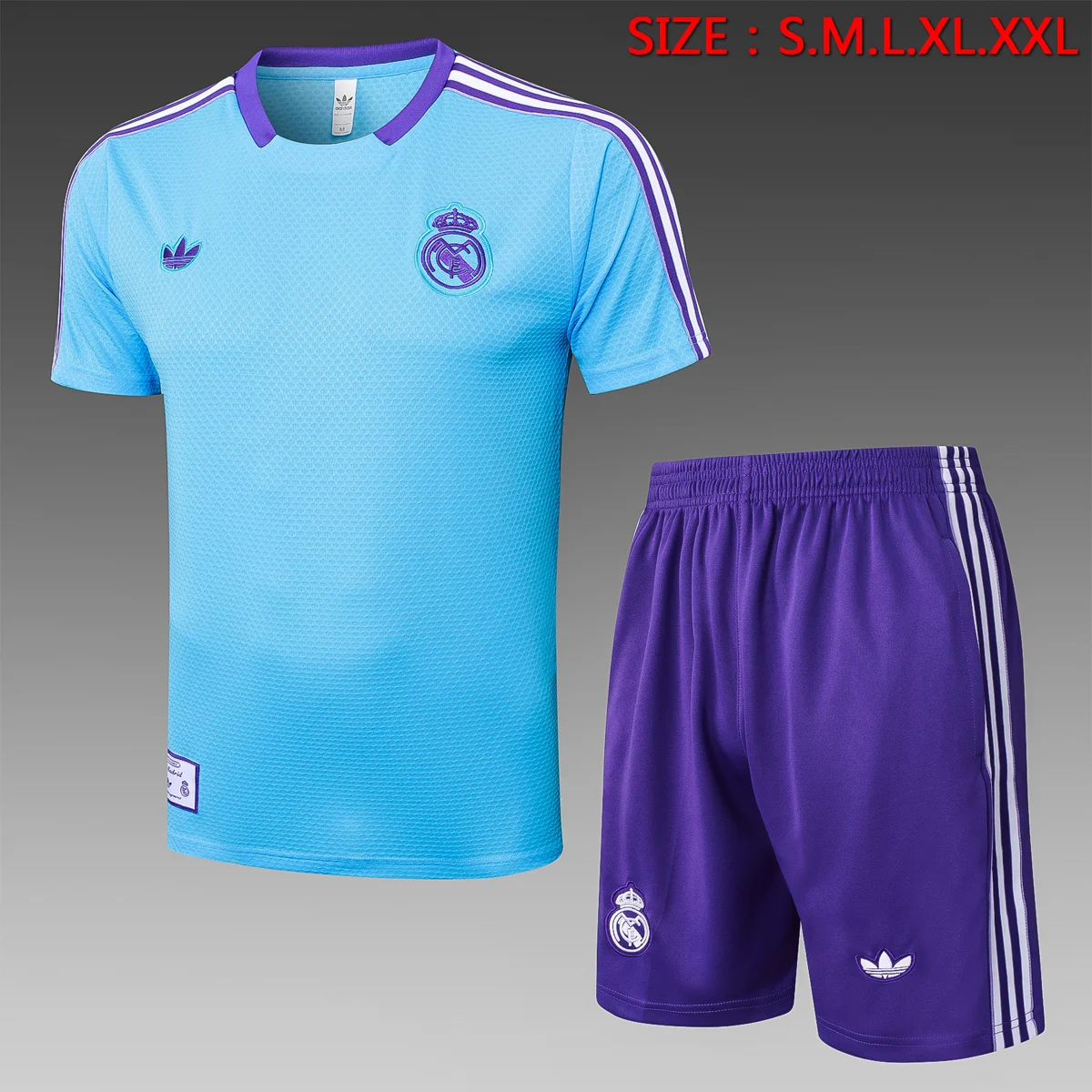 Camisa - Real Madrid (manga curta, retrô)