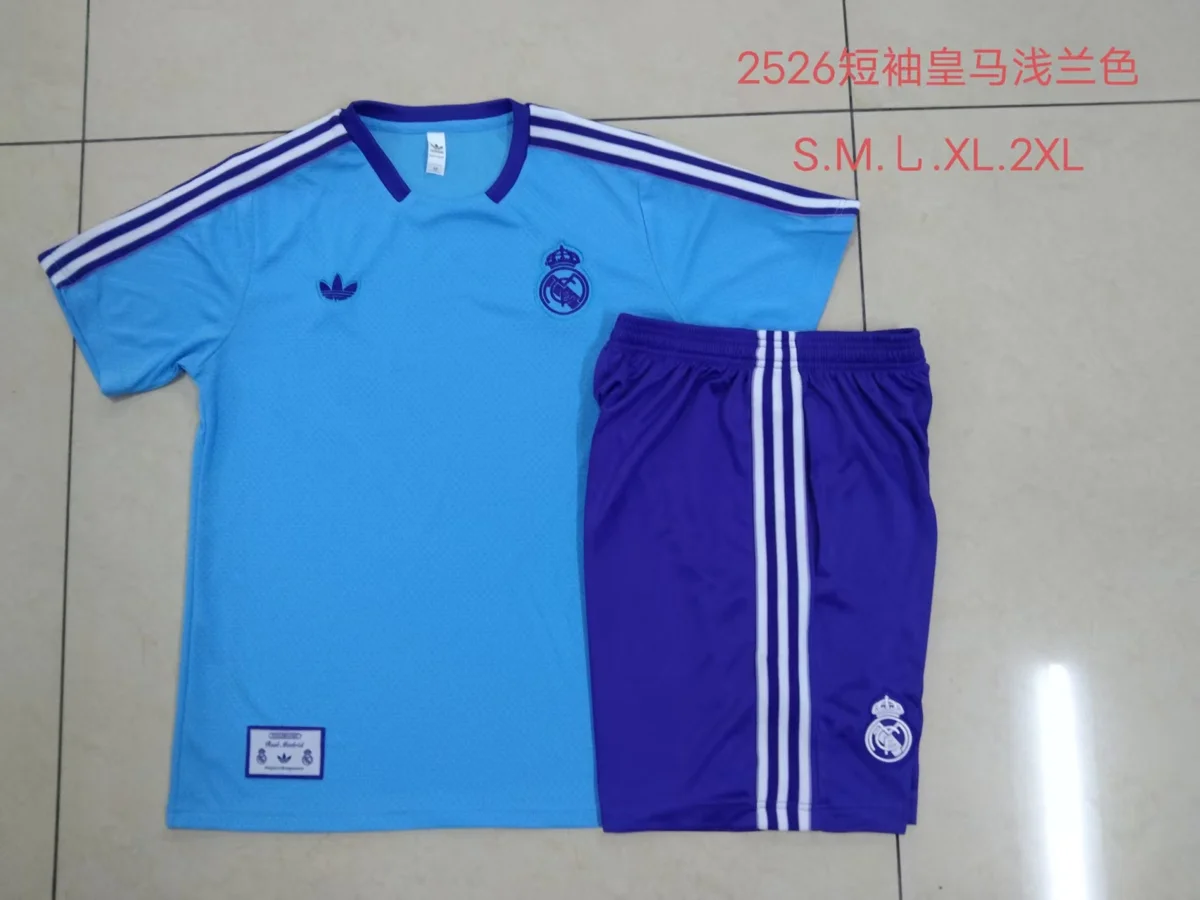 Camisa - Real Madrid (manga curta, retrô)
