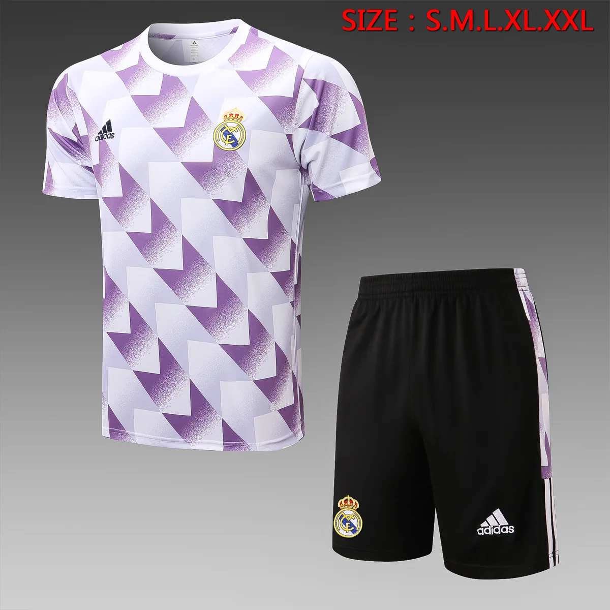 Camisa conjunto - Real Madrid (manga curta)