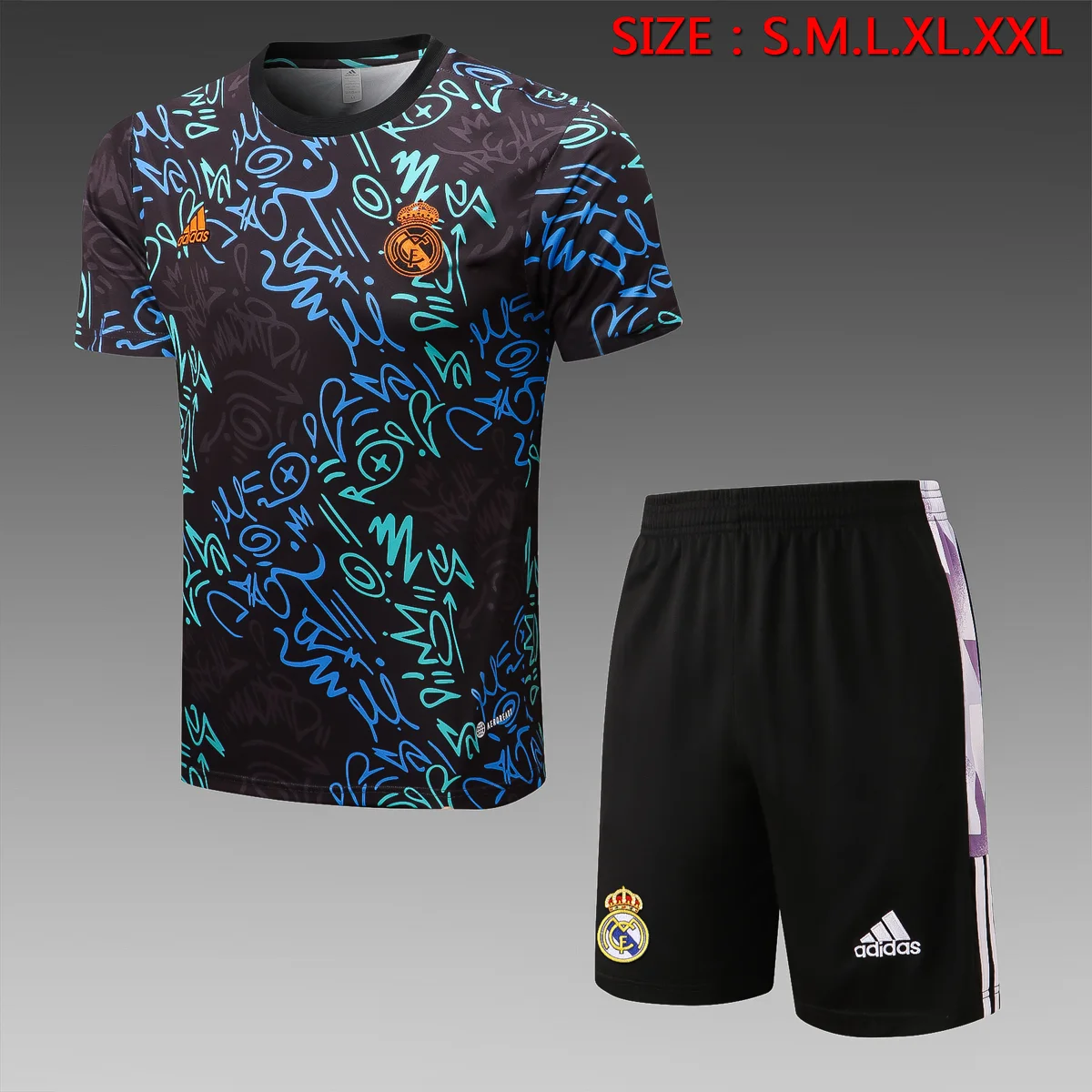 Camisa conjunto - Real Madrid (manga curta)