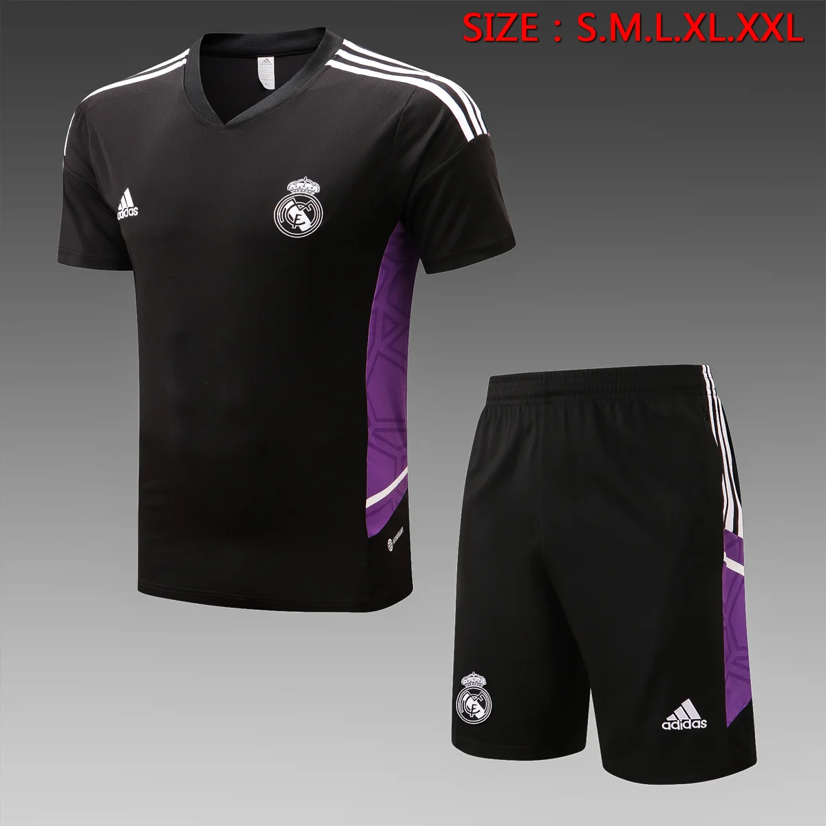 Camisa conjunto - Real Madrid (manga curta)