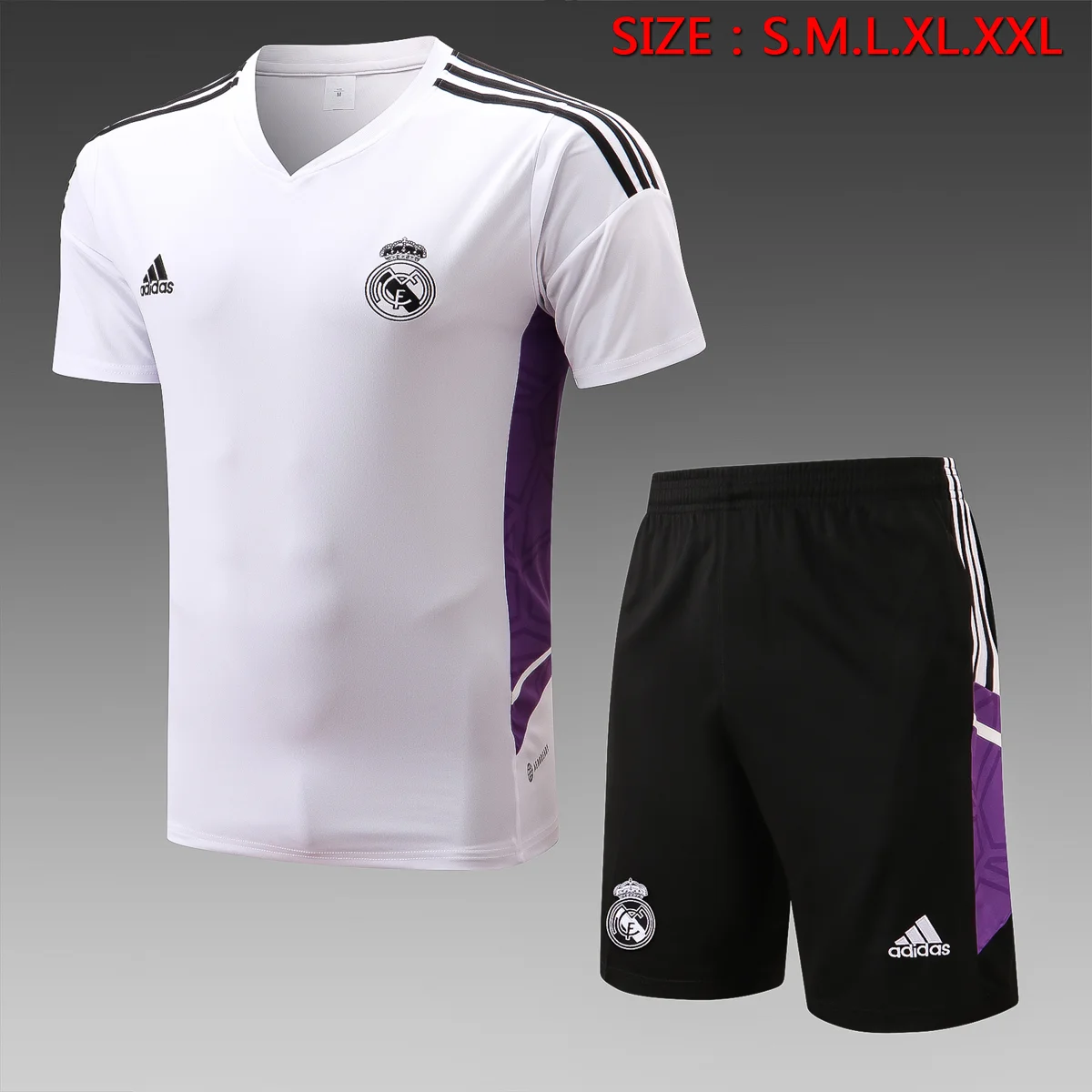 Camisa conjunto - Real Madrid (manga curta)