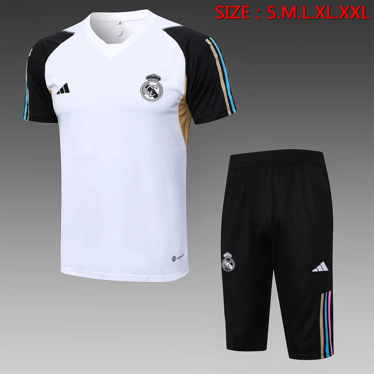 Camisa conjunto - Real Madrid (manga curta)