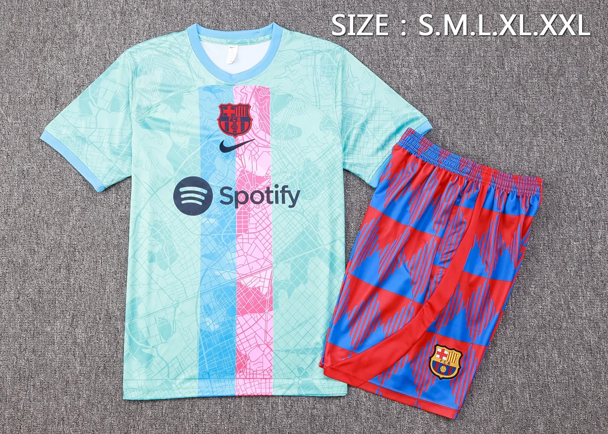 Camisa conjunto - Barcelona (manga curta)