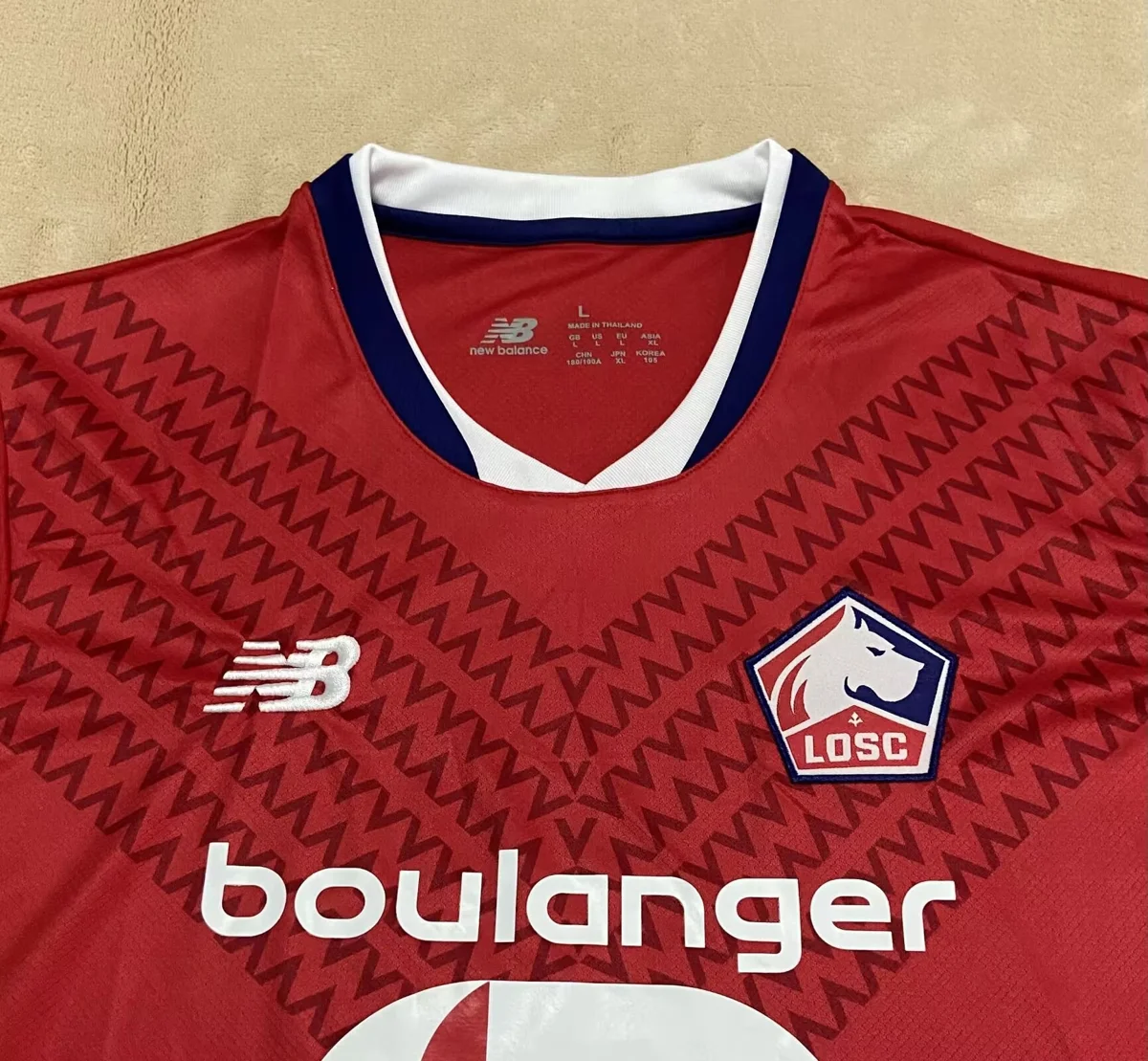 Camisa titular - Lille 2024/25 - S a XXL - foto 2