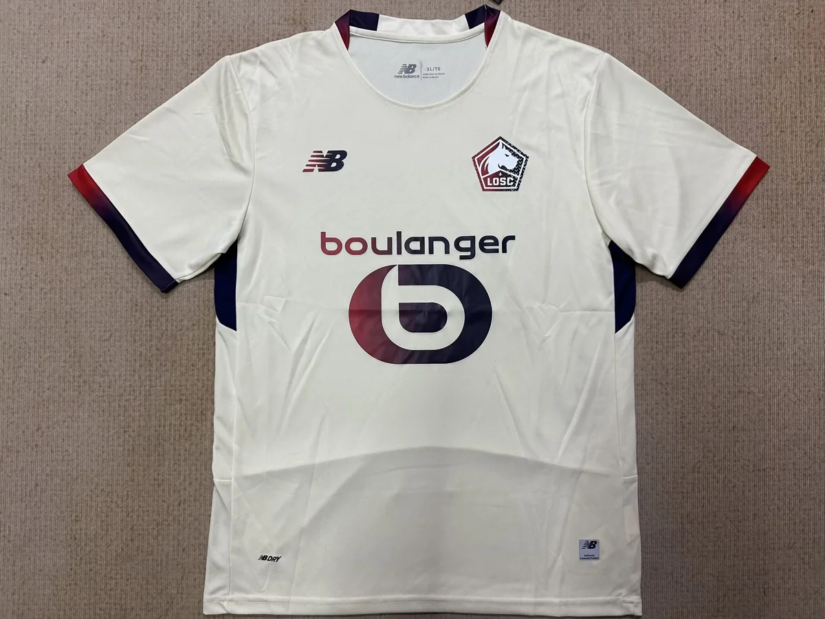 Camisa reserva - Lille 2025/26 - S a 4XL