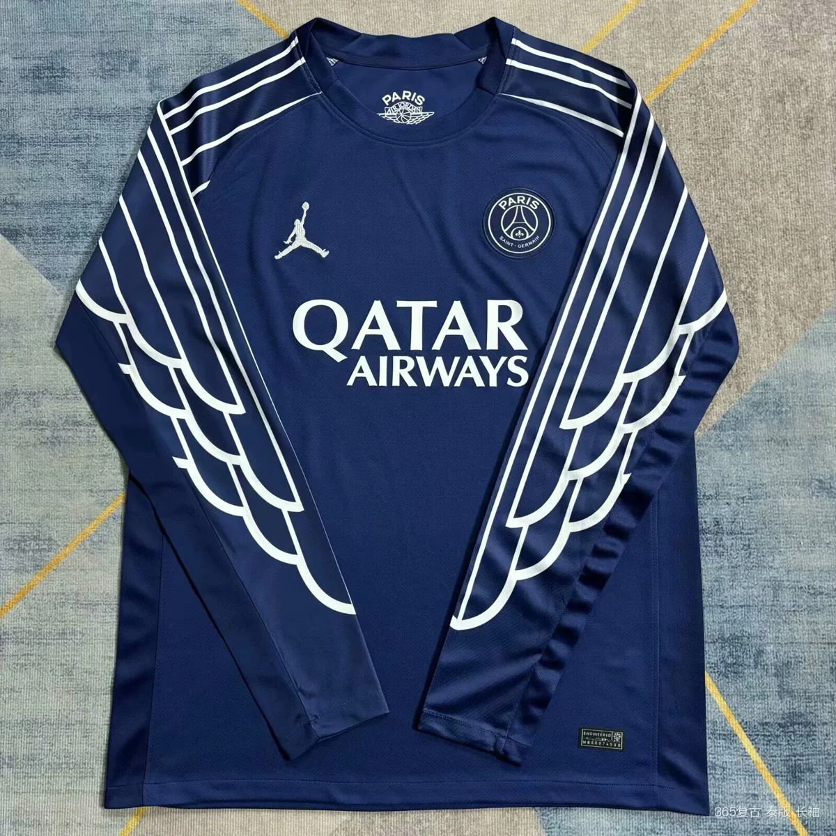 Camisa terceira - PSG 2025/26 (manga longa) - S a 4XL
