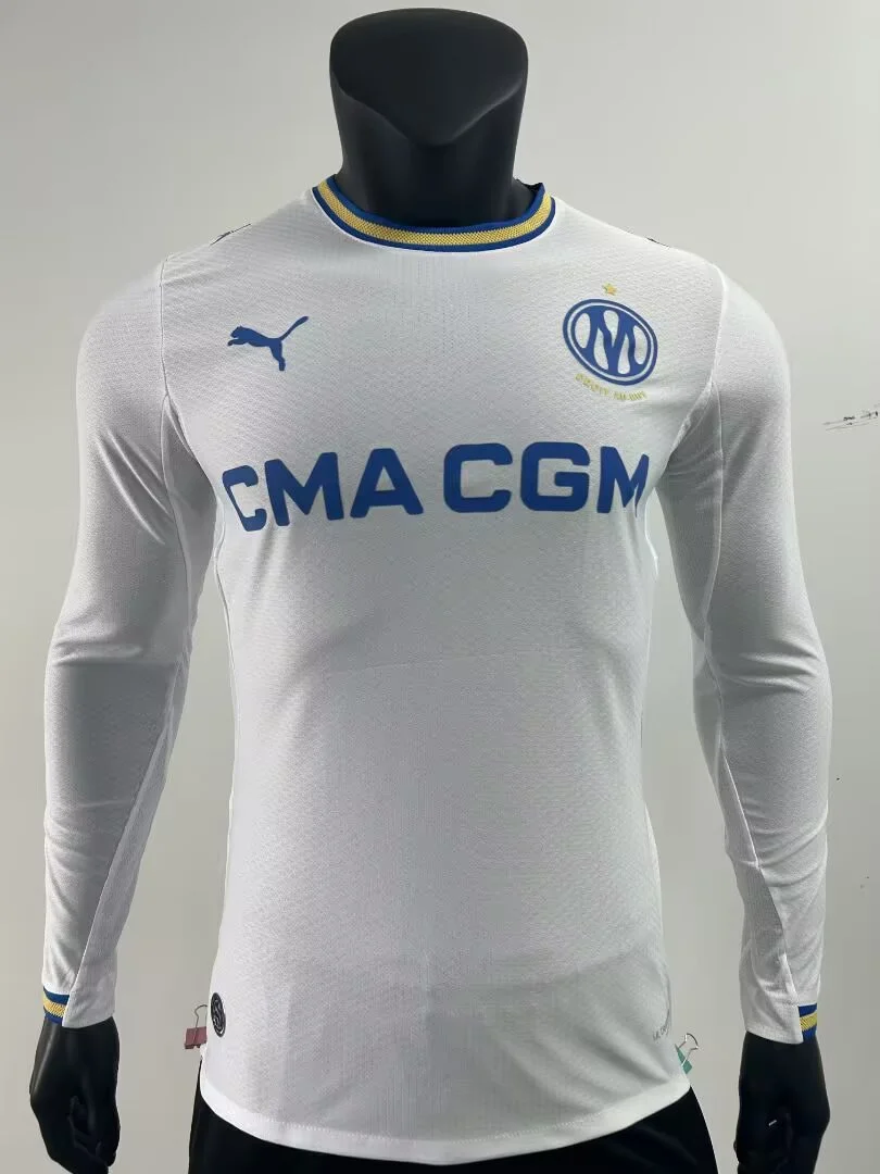 Camisa titular - Marseille 2026/27 (manga longa) - S a 3XL