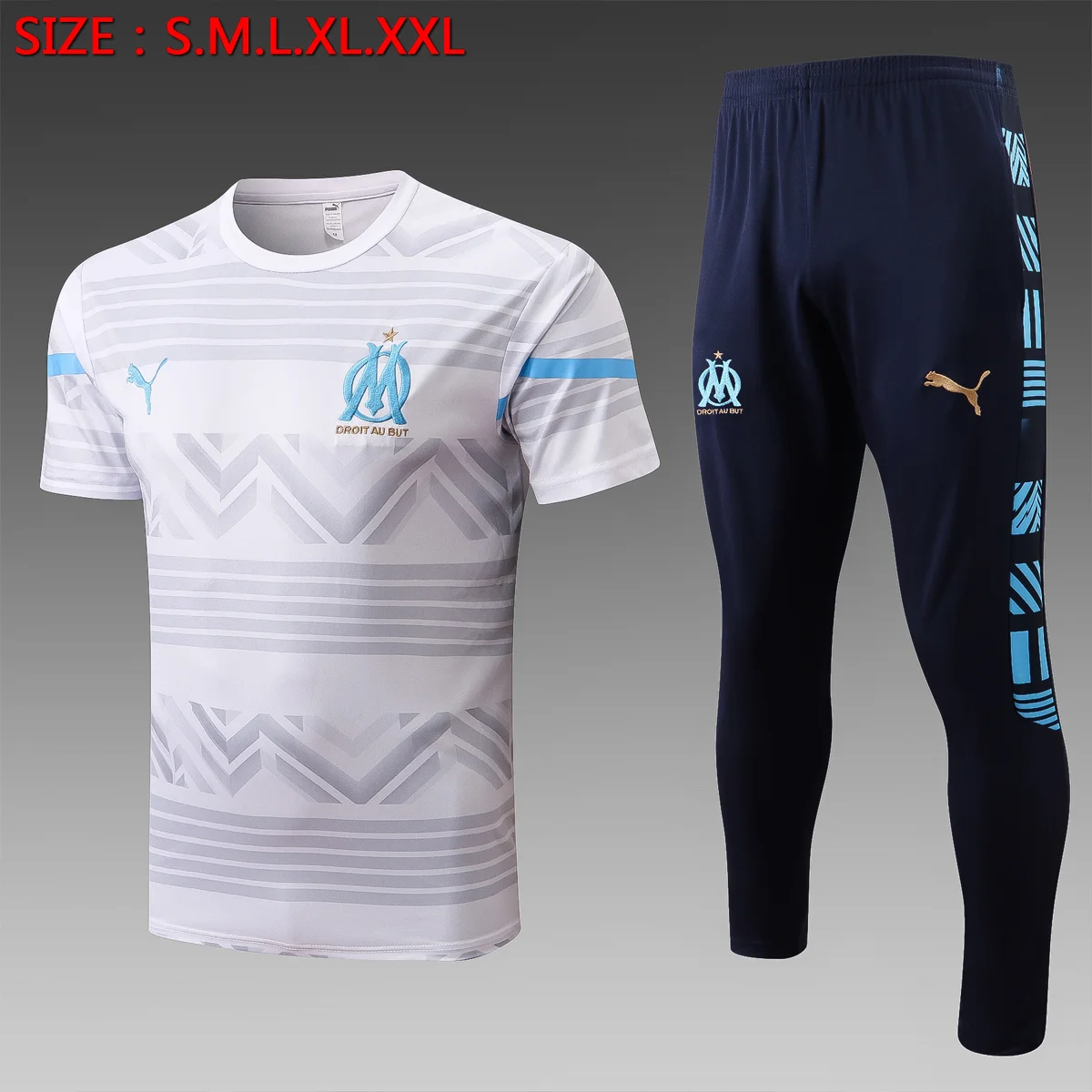 Camisa conjunto - Marseille (manga curta)
