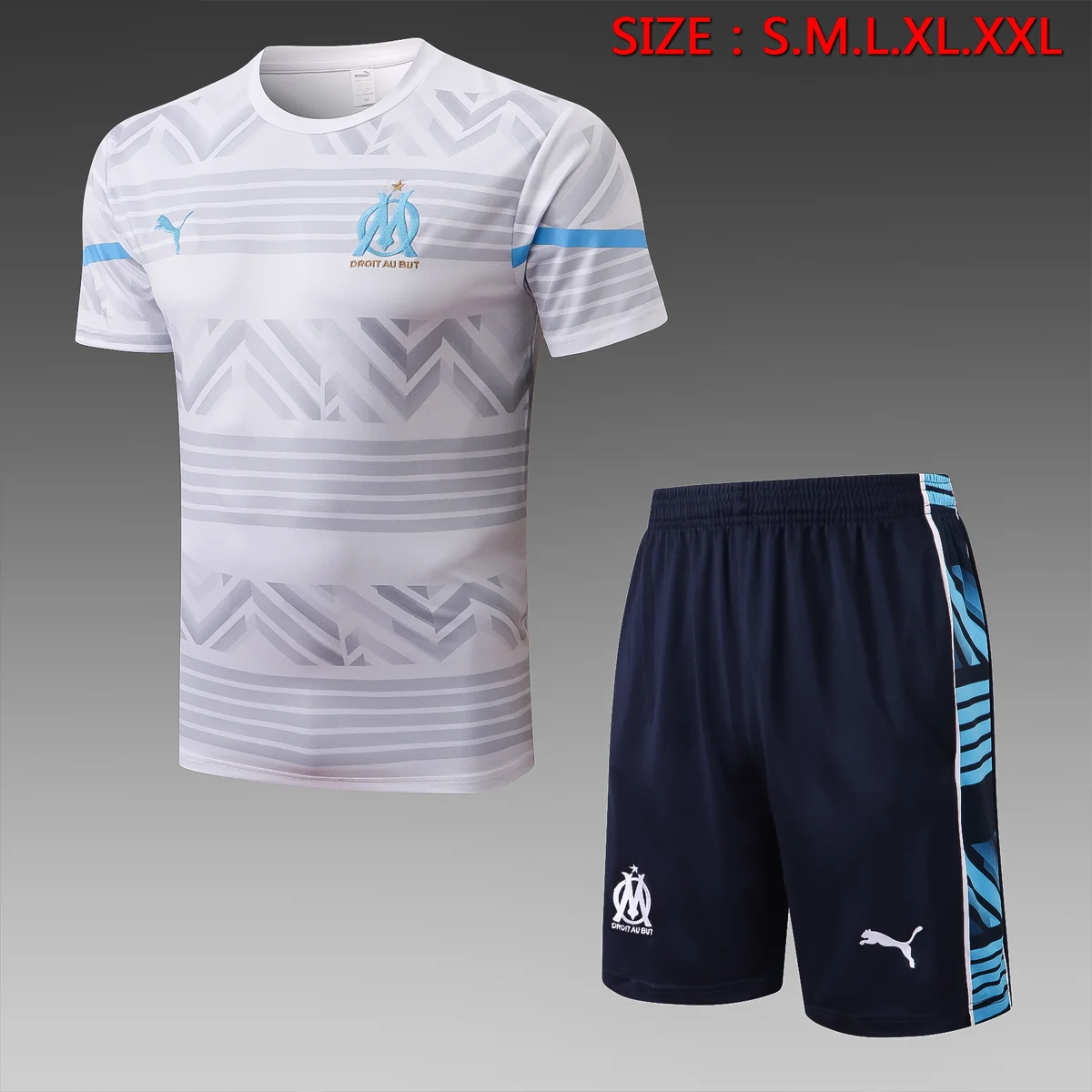 Camisa conjunto - Marseille (manga curta)