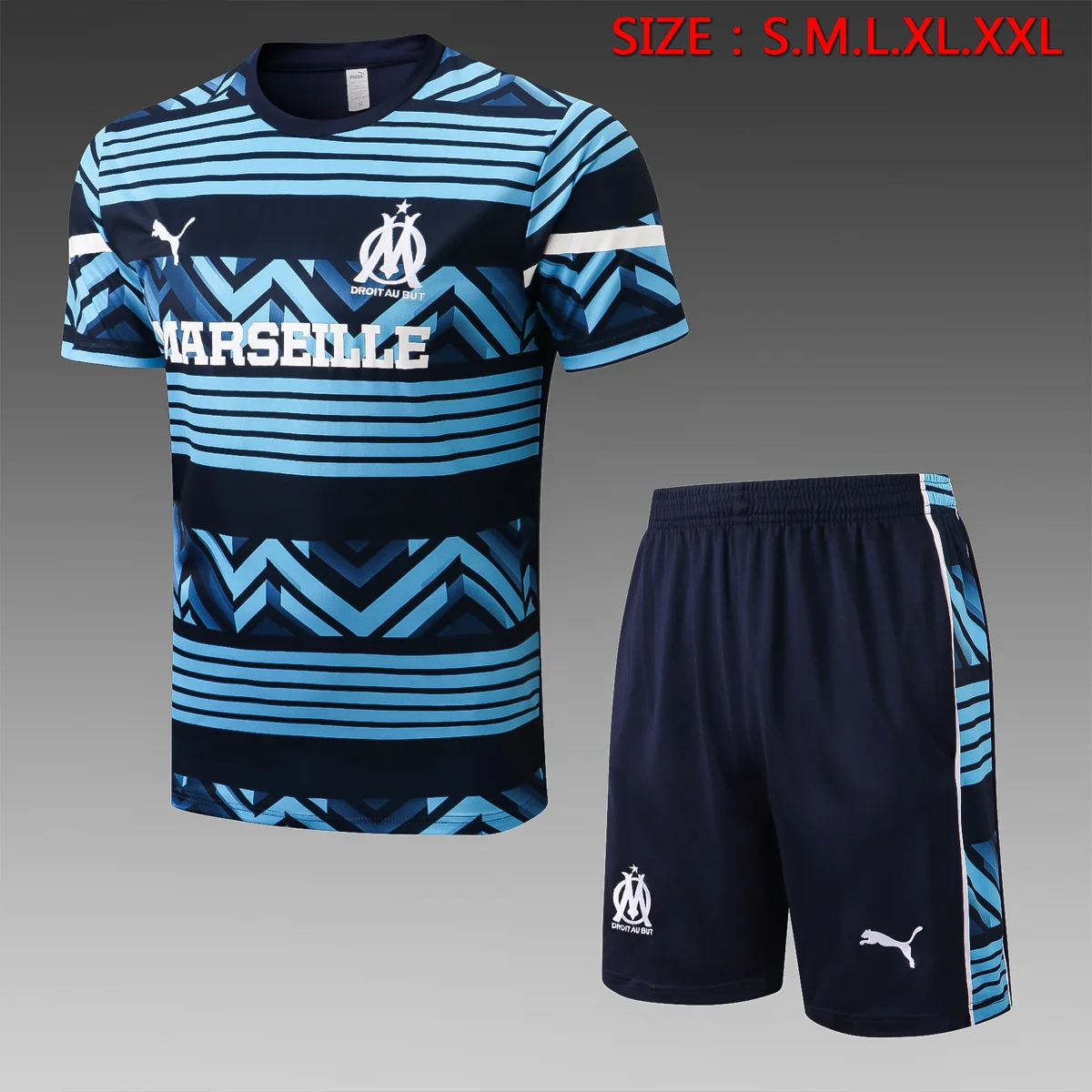Camisa conjunto - Marseille (manga curta)