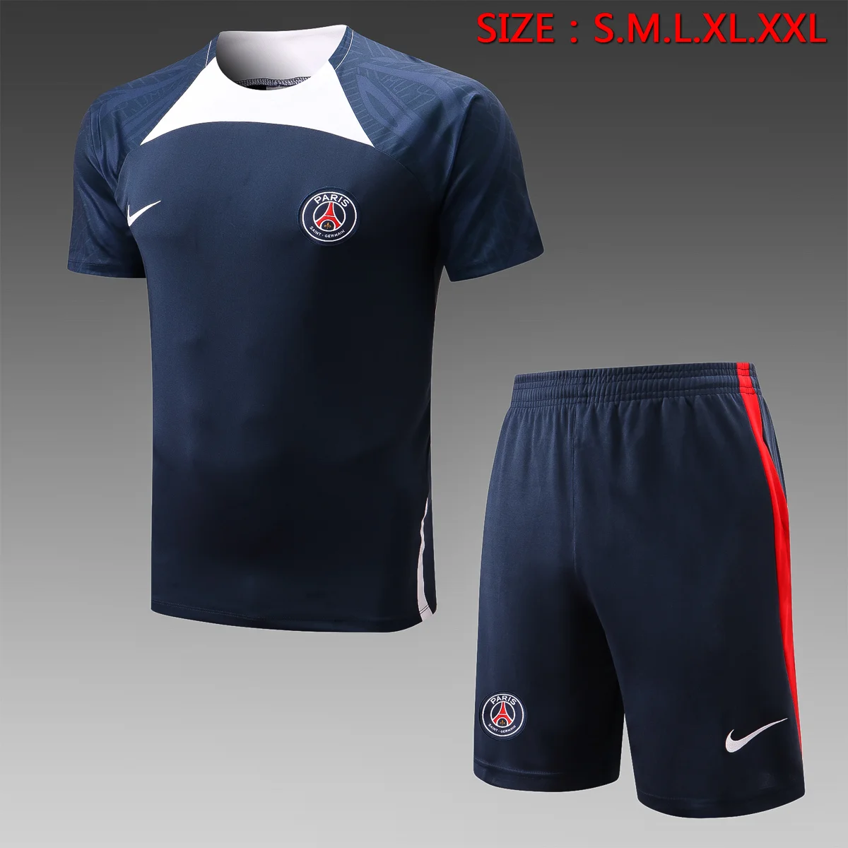 Camisa conjunto - PSG (manga curta)
