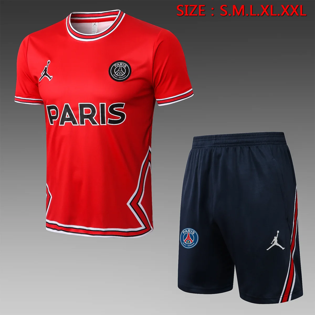 Camisa conjunto - PSG (manga curta)