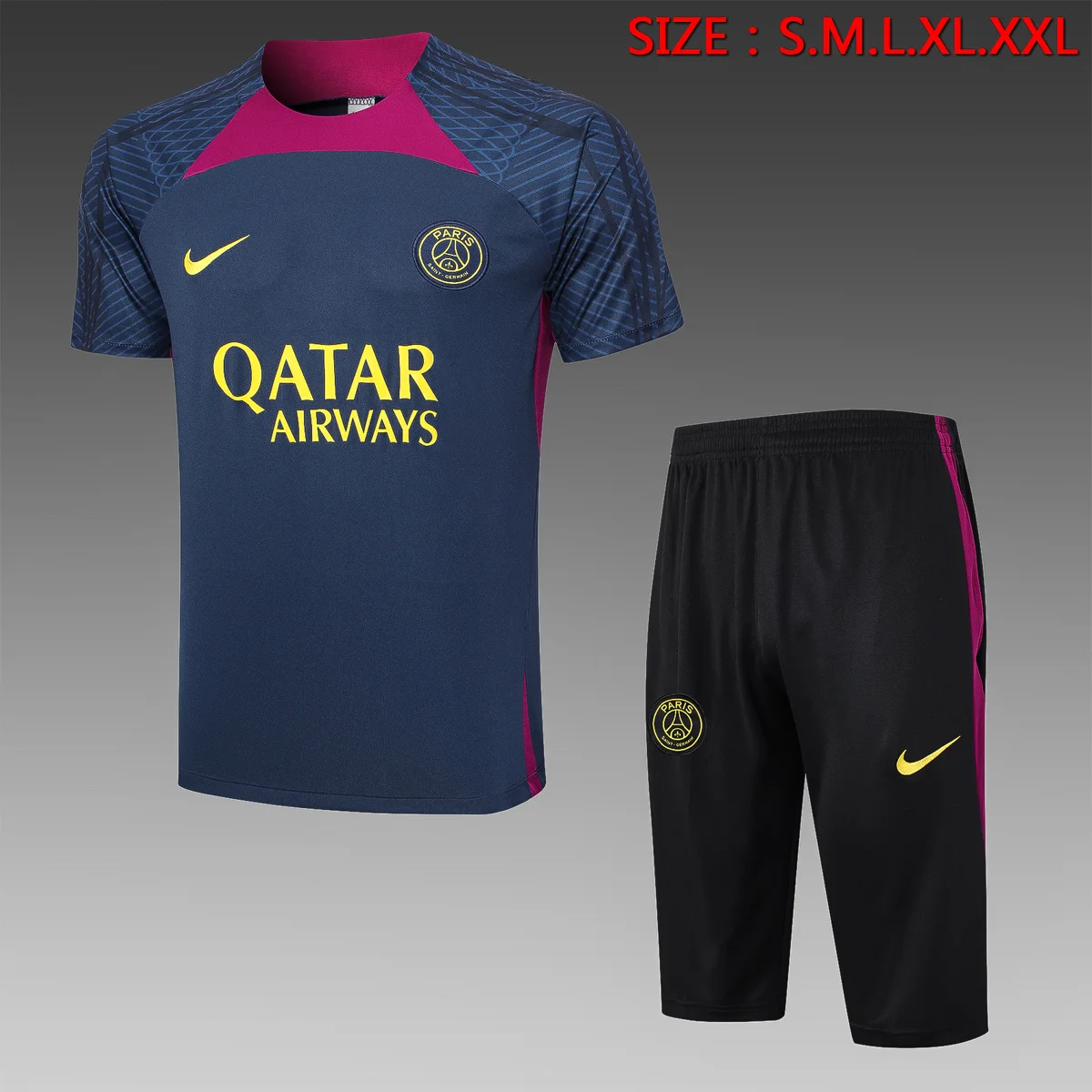 Camisa conjunto - PSG (manga curta)