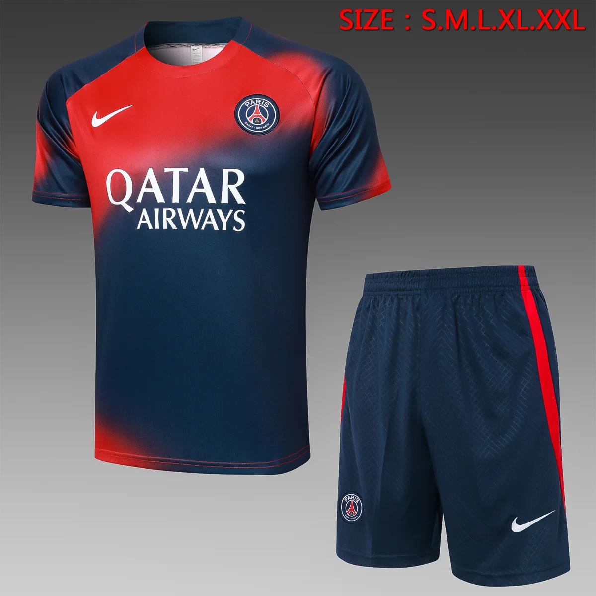 Camisa conjunto - PSG (manga curta)