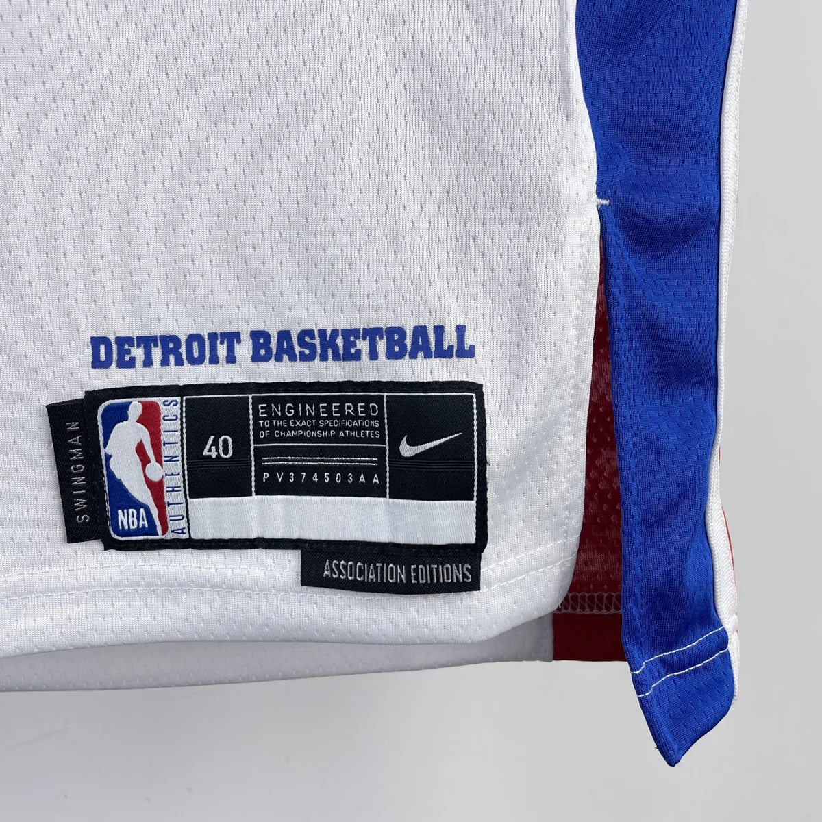 Camisa - Detroit Pistons
