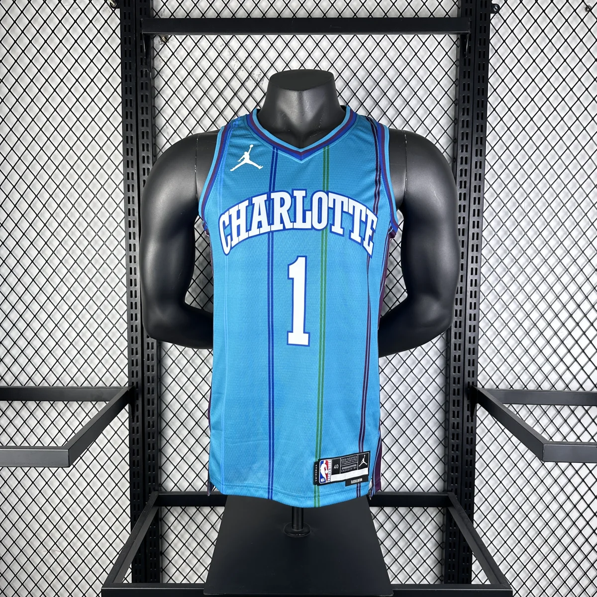 Camisa - Charlotte Hornets (retrô)