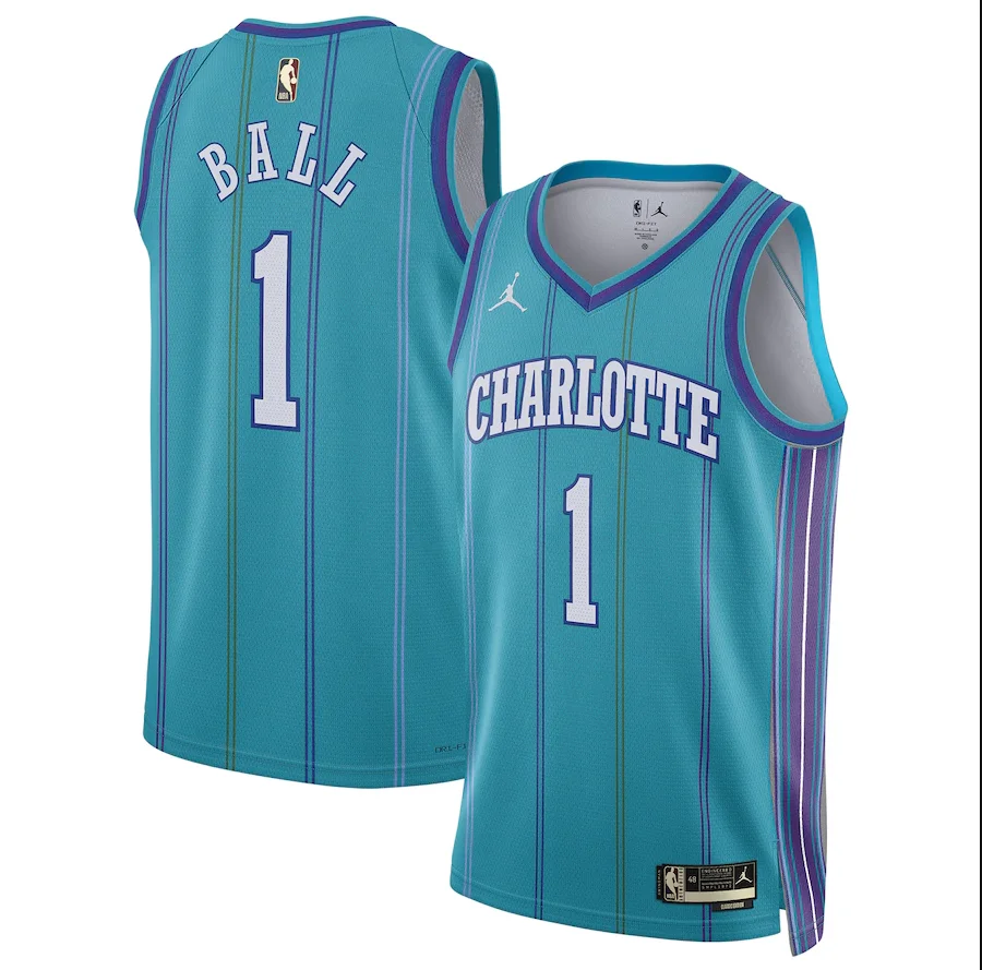Camisa - Charlotte Hornets (retrô)