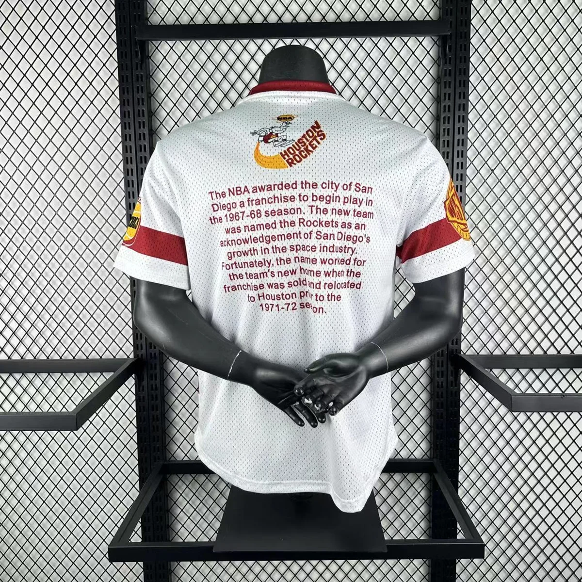 Camisa - Houston Rockets (retrô)