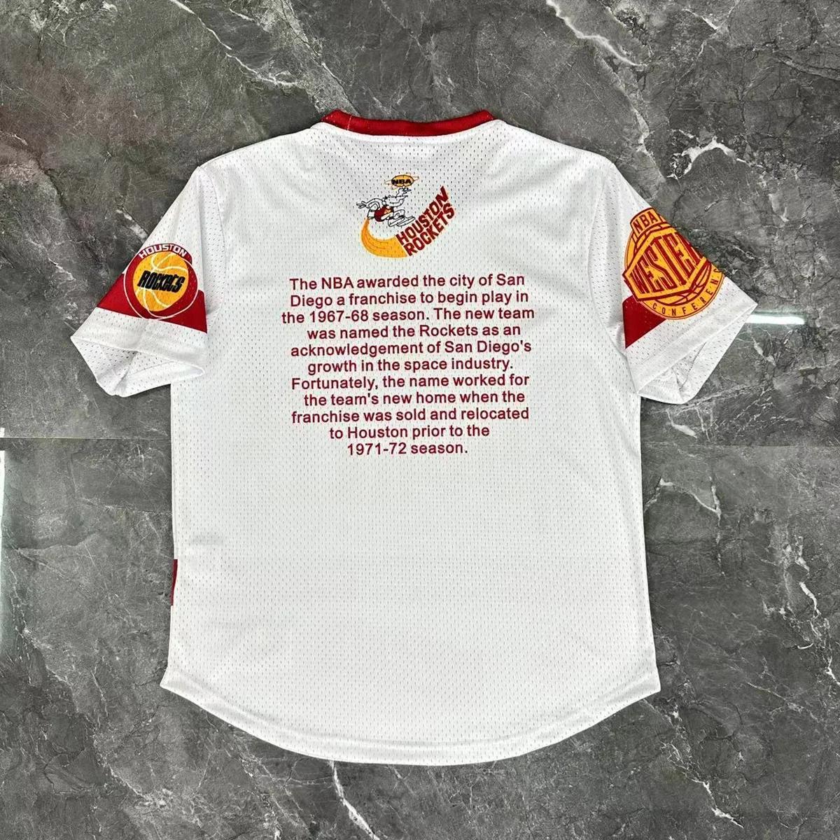 Camisa - Houston Rockets (retrô)