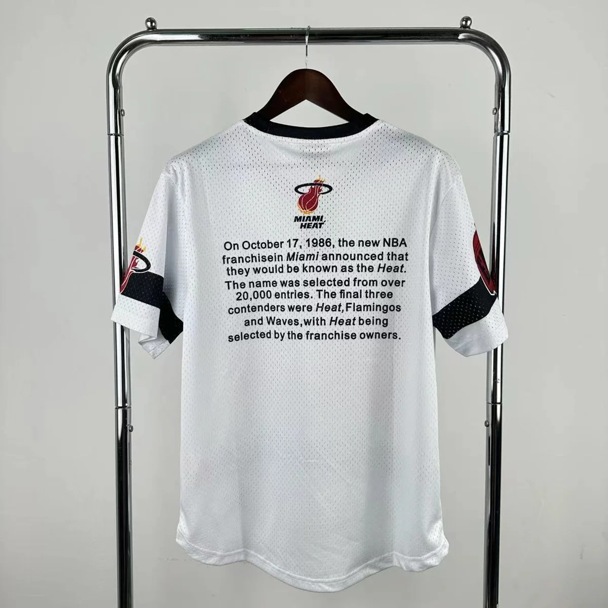 Camisa - Miami Heat (retrô)