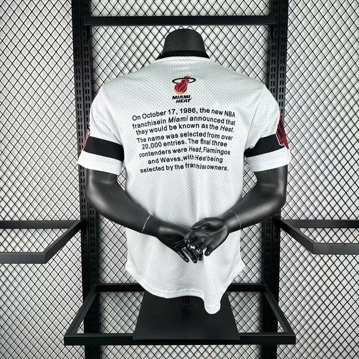 Camisa - Miami Heat (retrô)