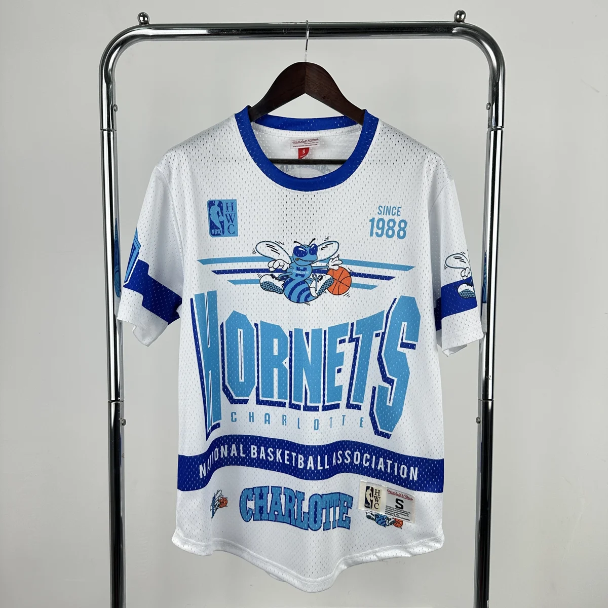 Camisa - Charlotte Hornets (retrô)