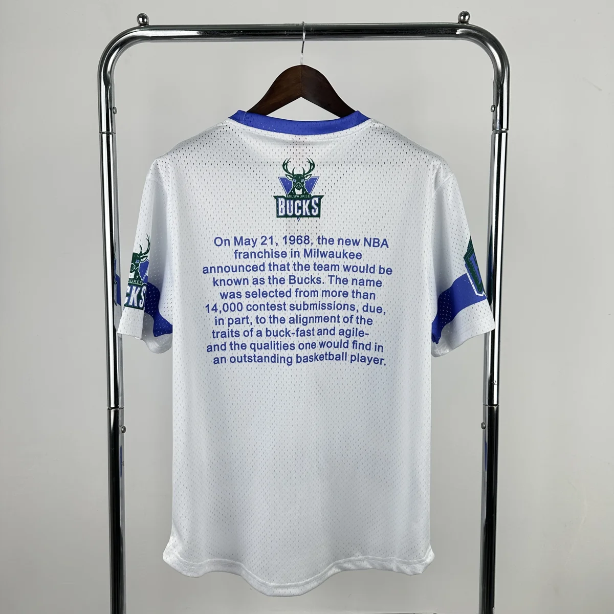 Camisa - Milwaukee Bucks (retrô)