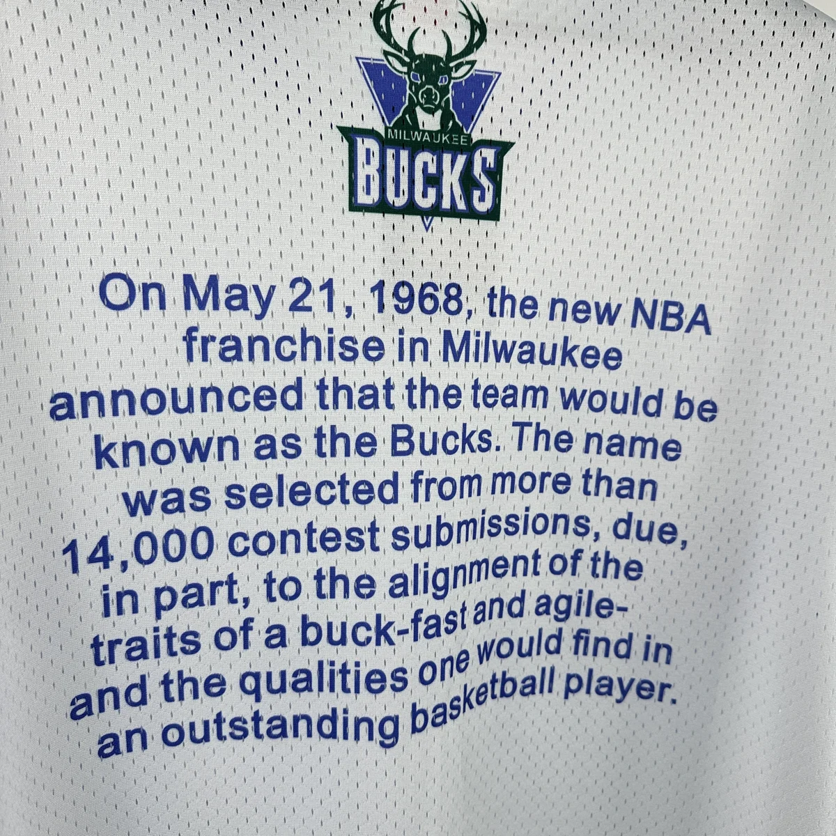 Camisa - Milwaukee Bucks (retrô)