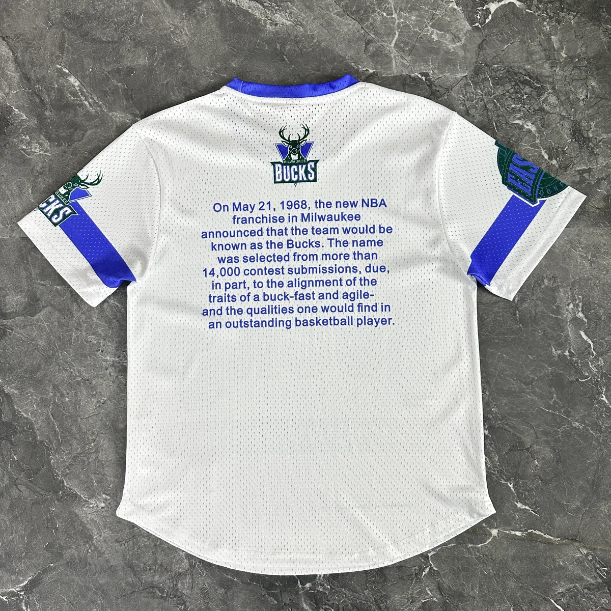 Camisa - Milwaukee Bucks (retrô)