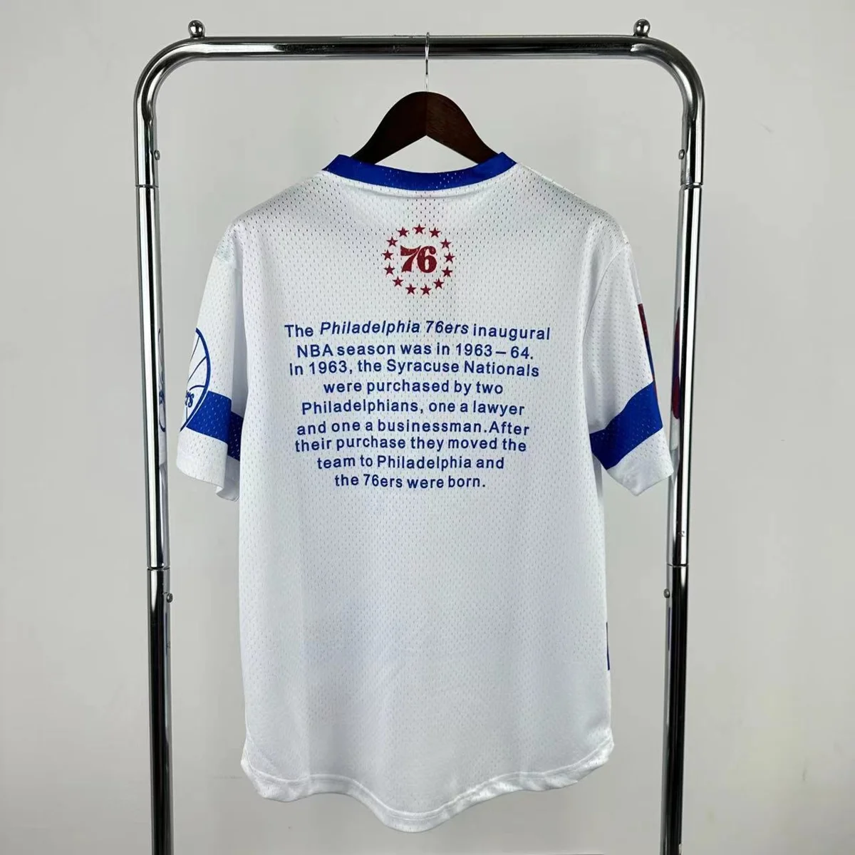Camisa - Philadelphia 76ers (retrô)