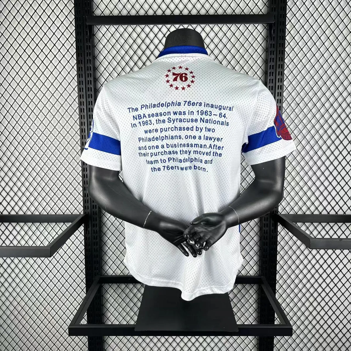 Camisa - Philadelphia 76ers (retrô)
