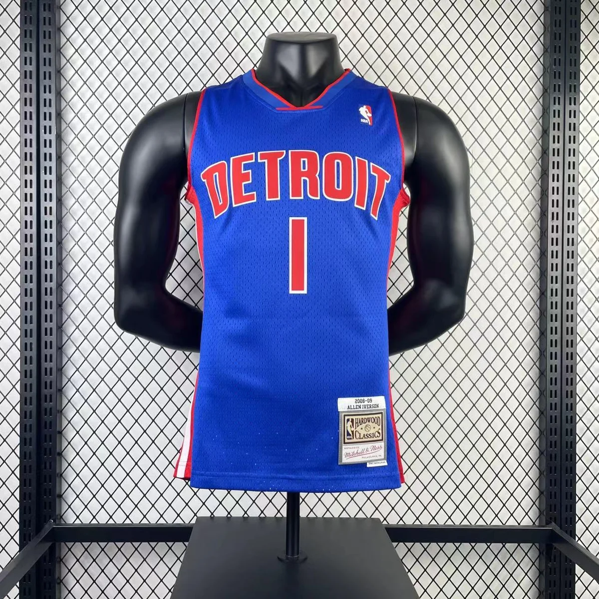 Camisa - Detroit Pistons 2008/09 (retrô)
