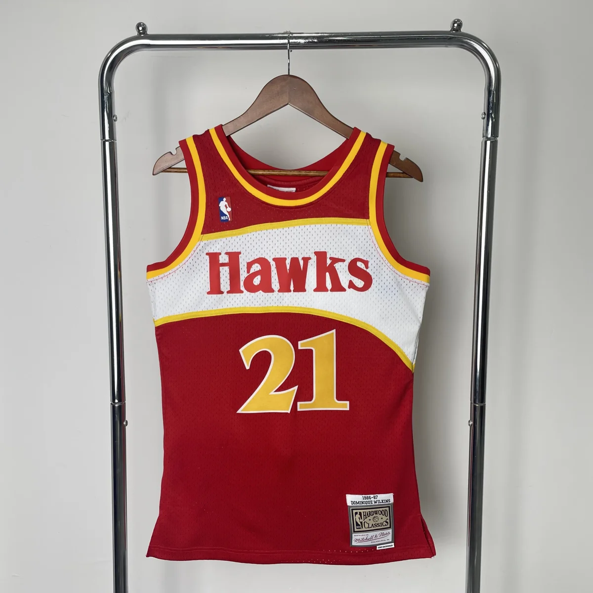 Camisa - Atlanta Hawks (retrô) - 85 a 86
