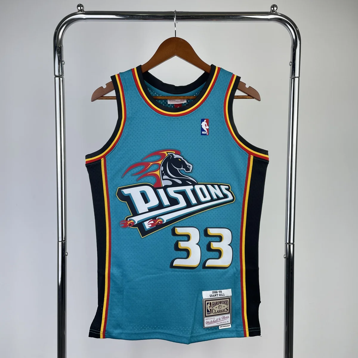 Camisa - Detroit Pistons (retrô)